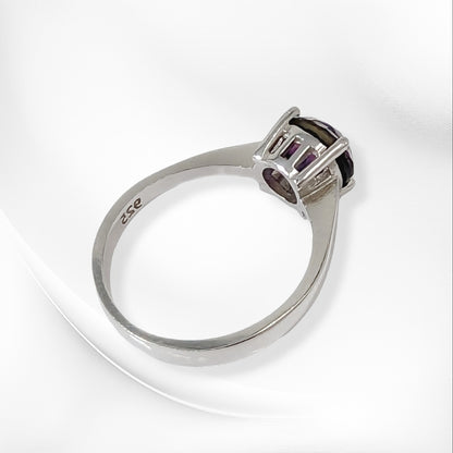 925 Sterling Silver Women's Ring with Cubic Zirconia Crystal