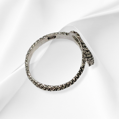 925 Sterling Silver Women Ring *Silver Snake Ring