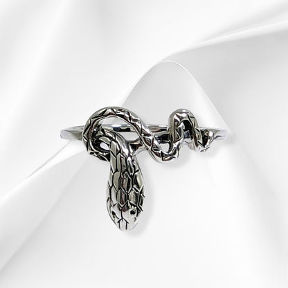 925 Sterling Silver Women Ring *Silver Snake Ring