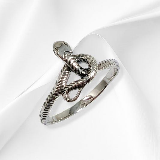 925 Sterling Silver Women Ring *Silver Snake Ring