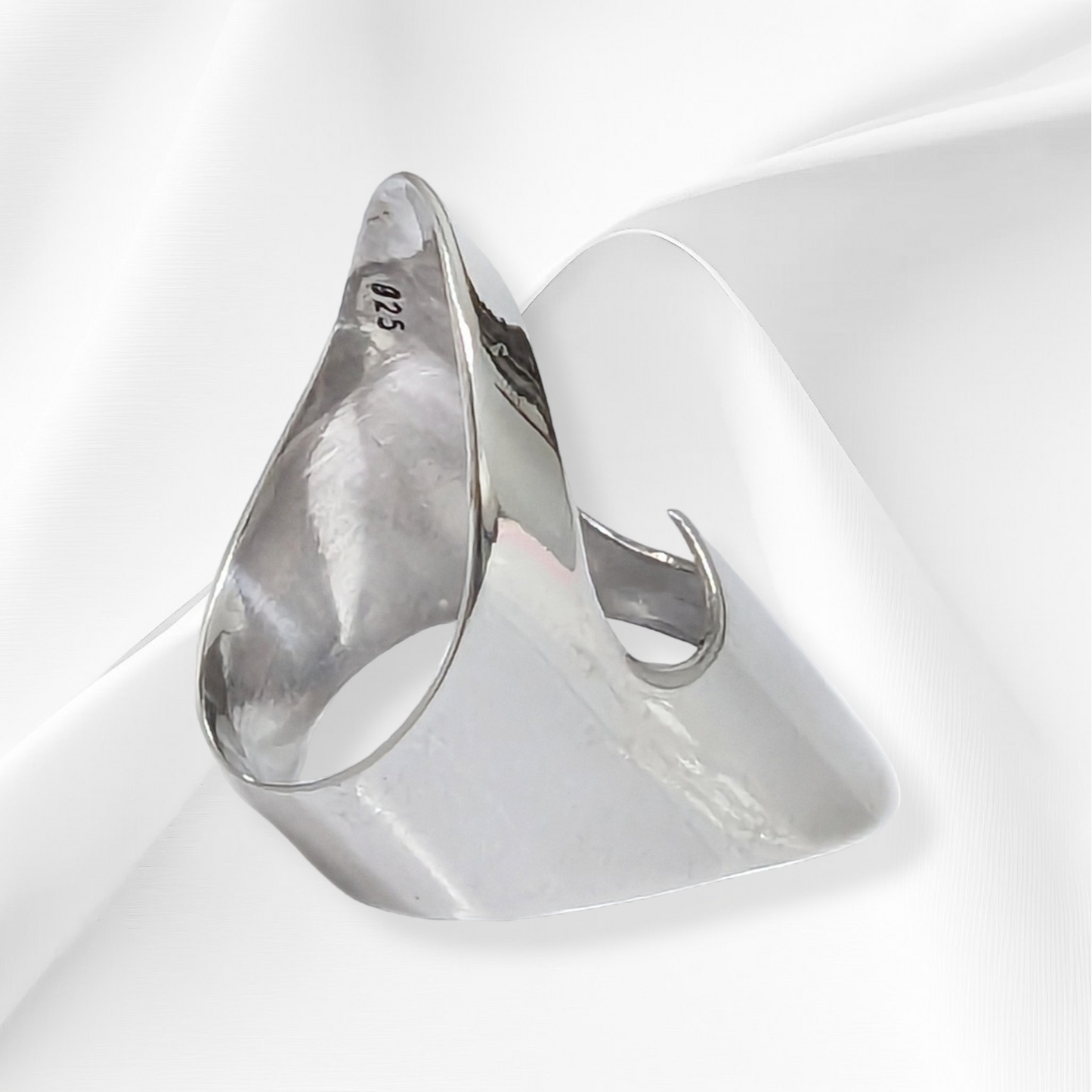 925 Sterling Silver Women's Ring *Silver Heart Wrap Ring