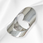 925 Sterling Silver Women's Ring *Silver Heart Wrap Ring