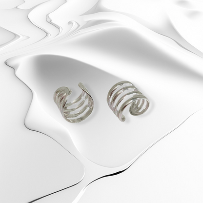 925 Sterling Silver Ear Cuffs Earrings