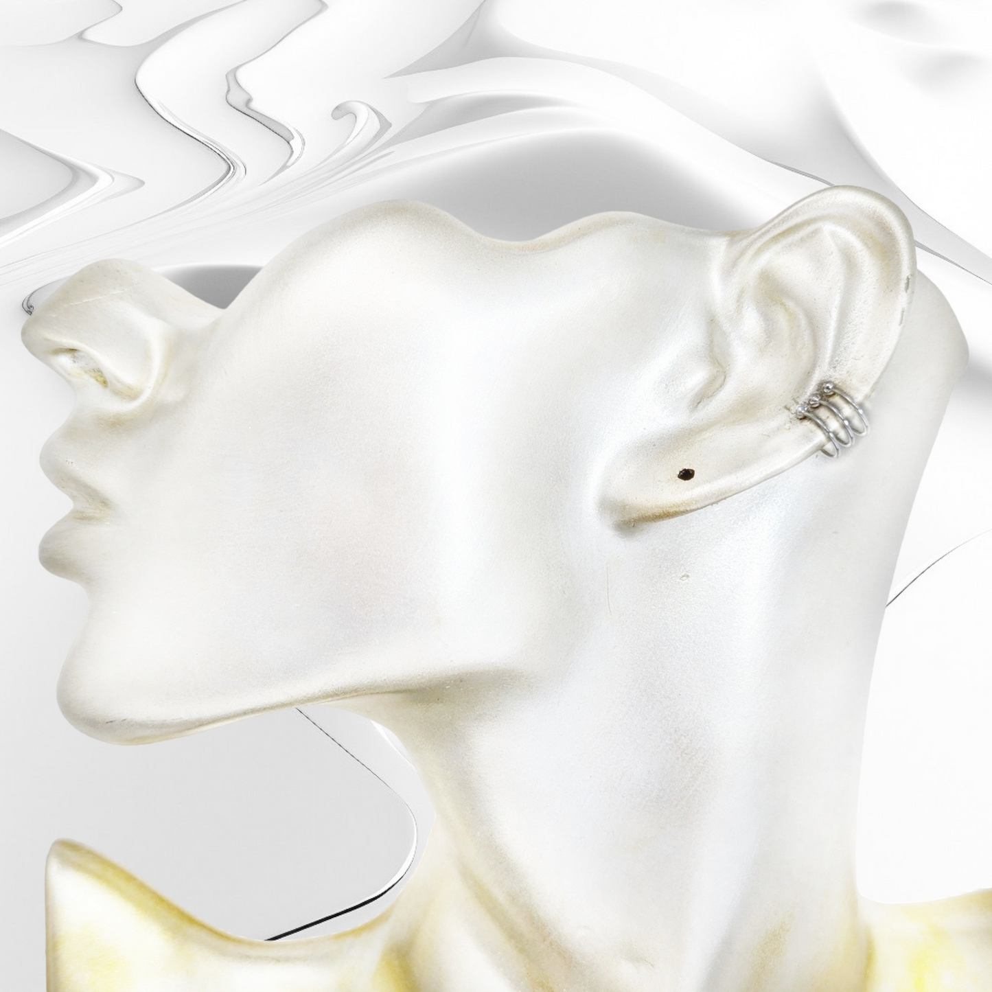 925 Sterling Silver Ear Cuffs Earrings