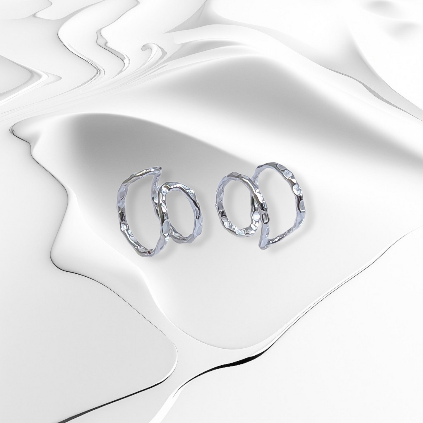 925 Sterling Silver Ear Cuffs Earrings