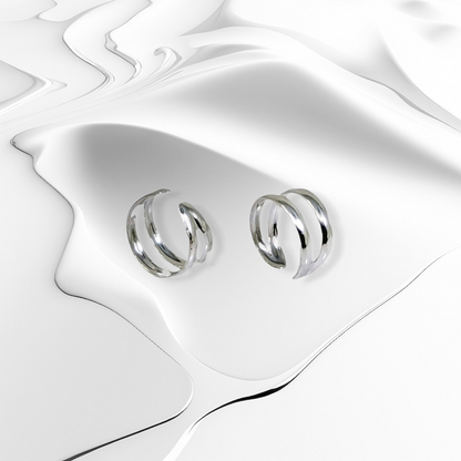 925 Sterling Silver Ear Cuffs Earrings