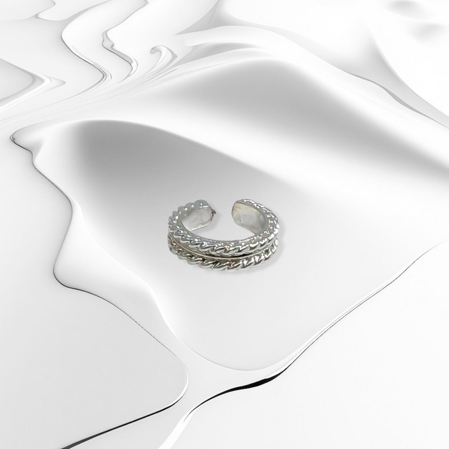 925 Sterling Silver Ear Cuffs Earrings