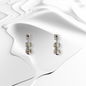925 Sterling Silver Stud Earrings *Silver Guitar Stud Earrings