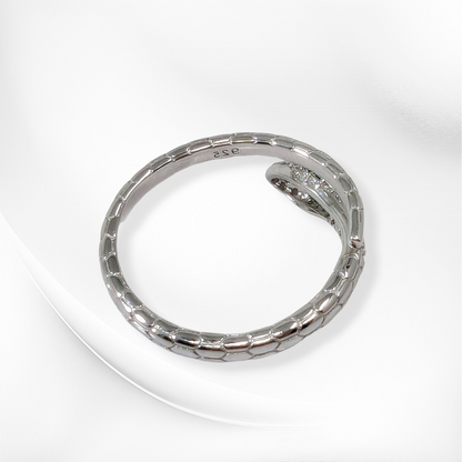 925 Sterling Silver Women's Ring with Cubic Zirconia Crystals