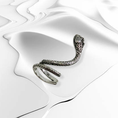 925 Sterling Silver Ear Cuffs Earrings *Snake Ear Cuffs Earrings