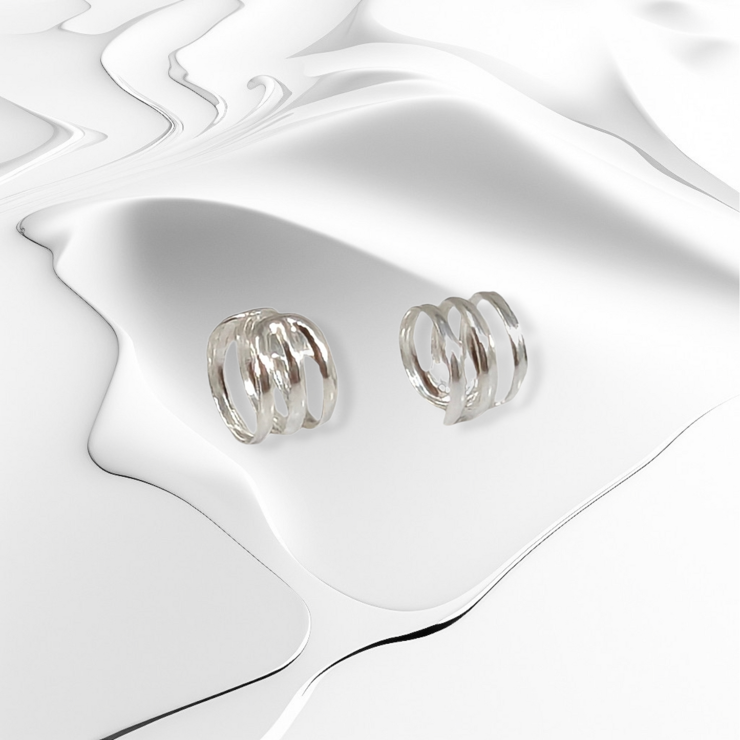 925 Sterling Silver Ear Cuffs Earrings