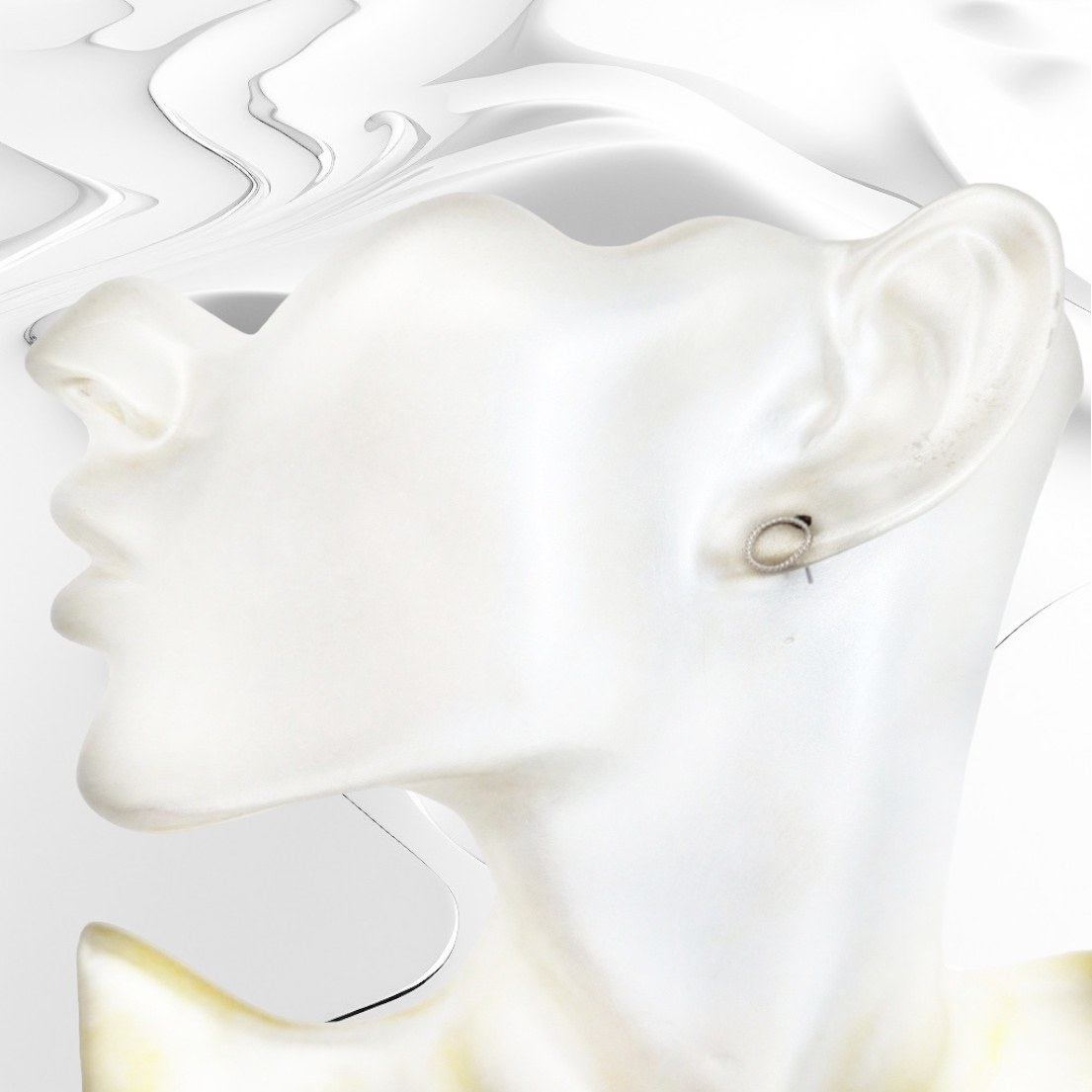 925 Sterling Silver Stud Earrings *Silver Circle Stud Earrings