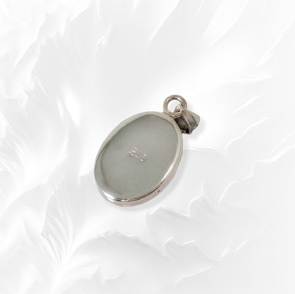 925 Sterling Silver Women Pendant With Authentic Rose Quartz