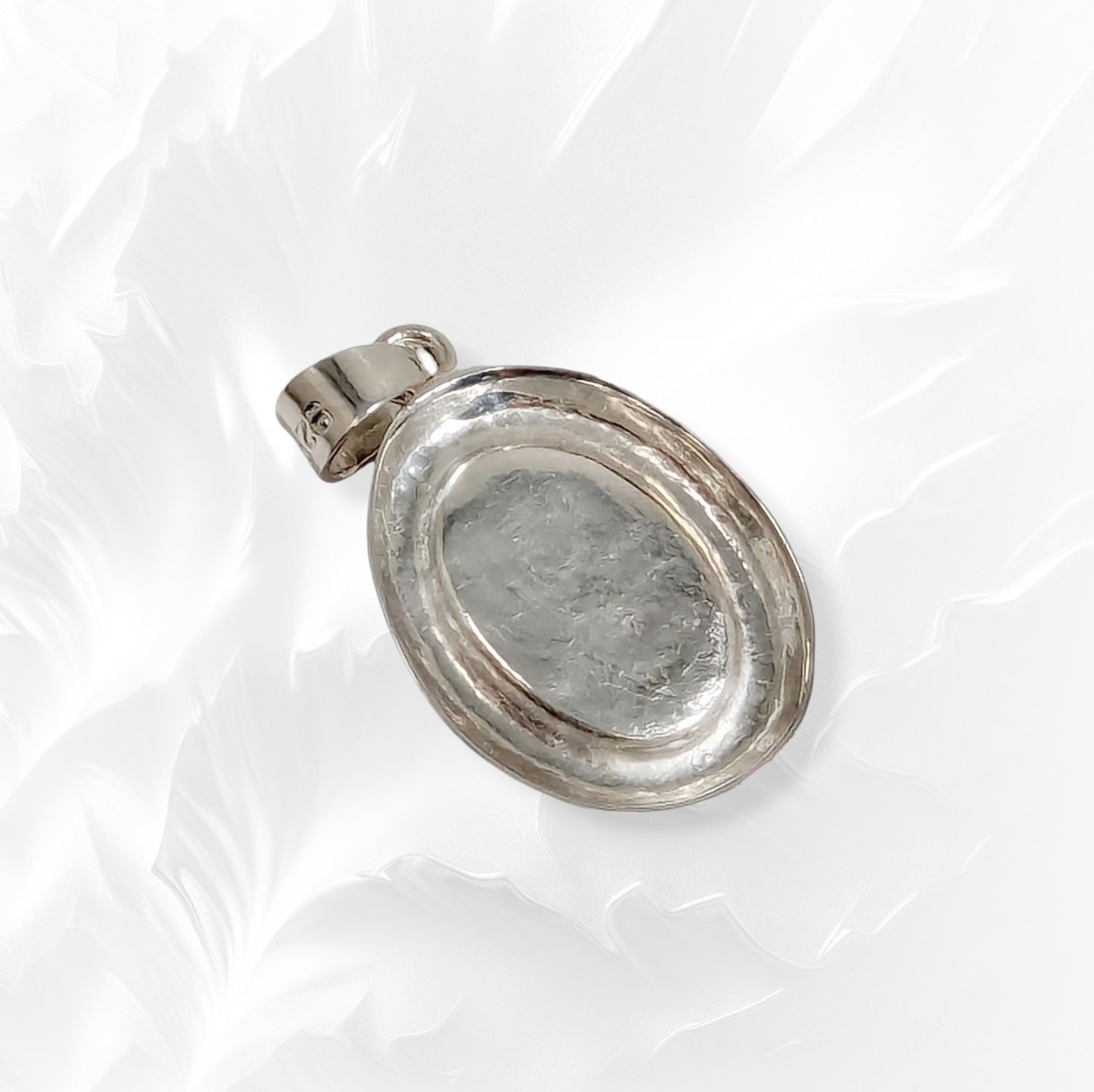 925 Sterling Silver Women Pendant With Authentic Pink Jade