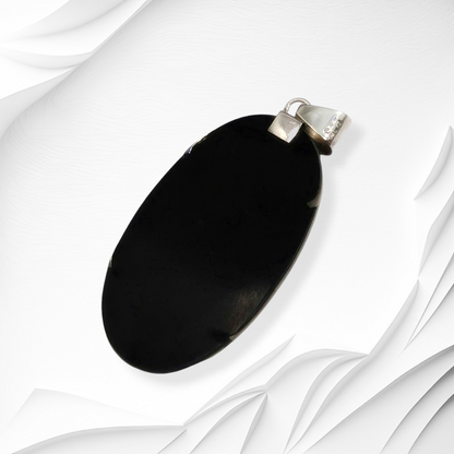 925 Sterling Silver Women Pendant With Authentic Mother of Pearl