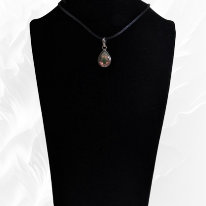 925 Sterling Silver Women Pendant With Authentic Mystic Opal