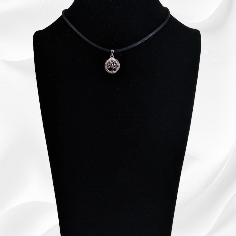 925 Sterling Silver Women Pendant With Cubic Zirconia Crystals *Tree of Life Pendant