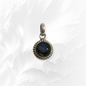 925 Sterling Silver Women Pendant With Authentic Labradorite Gemstone