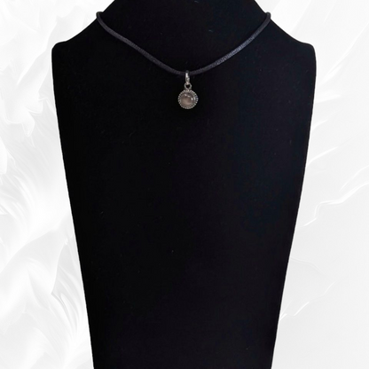 925 Sterling Silver Women Pendant With Authentic Rose Quartz